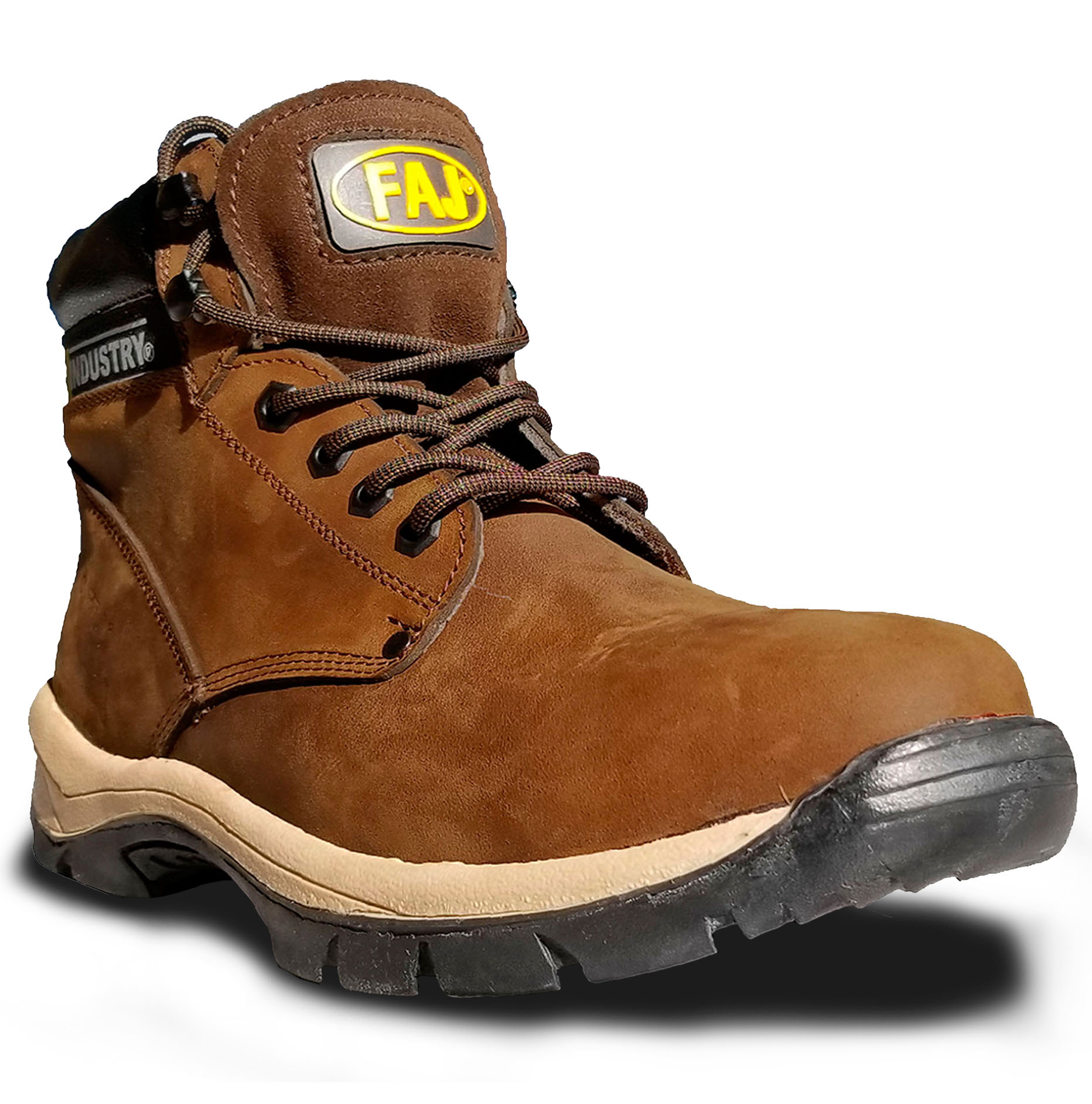 Botin Strong Rex De Cuero Chocolate