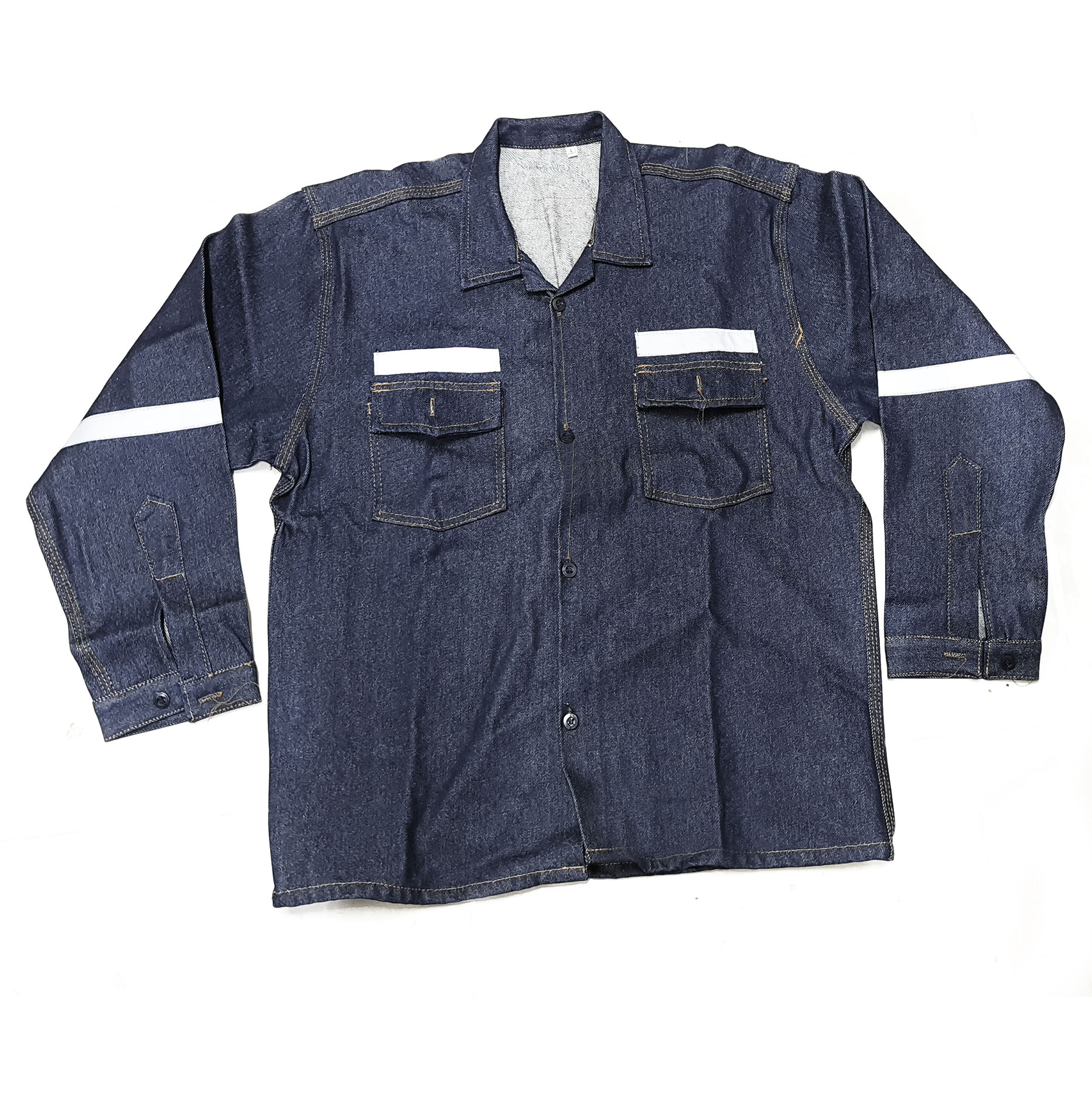 Camisa Jean Crudo C/Cinta 1.Pulgada