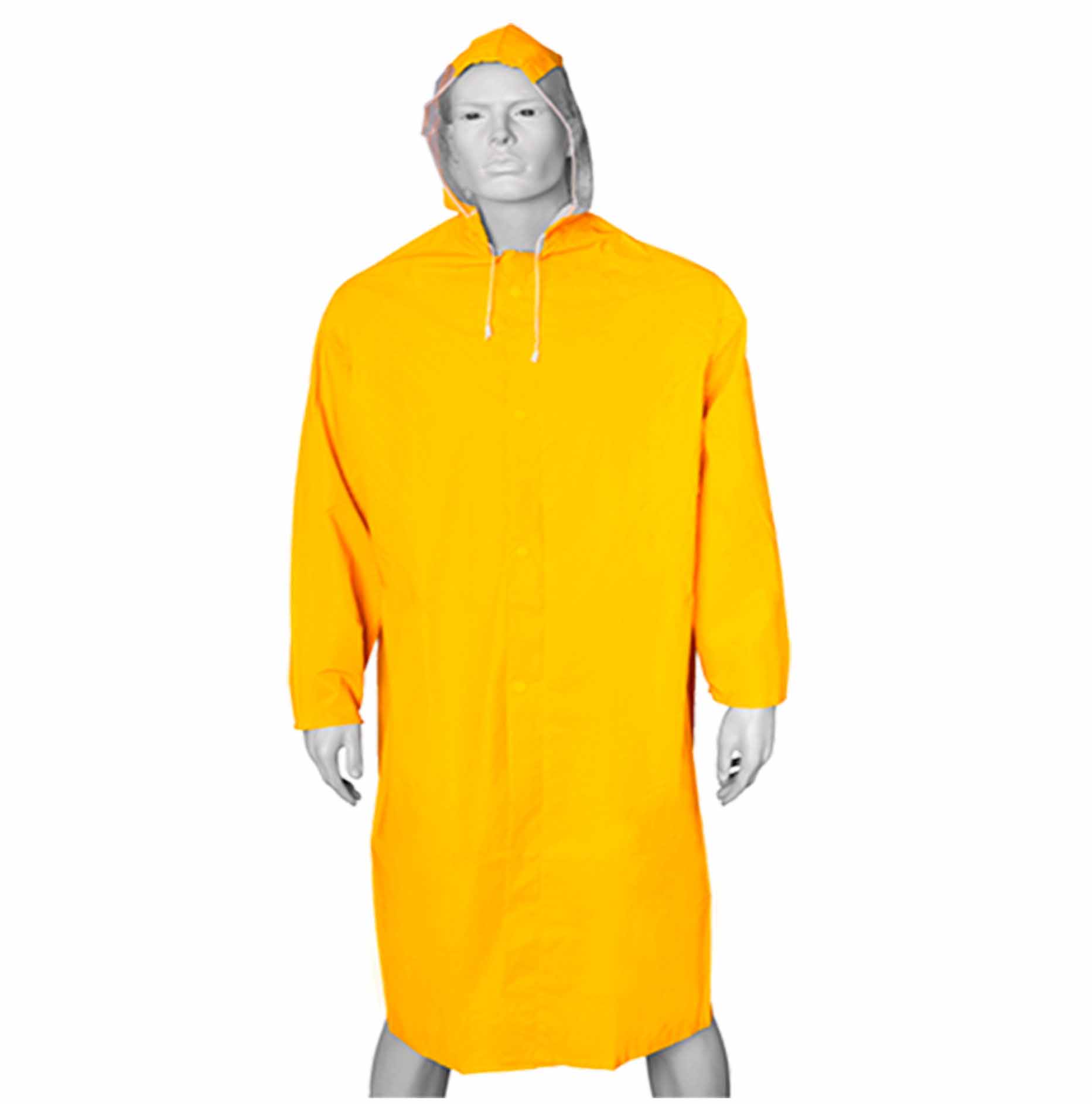 Abrigo De Pvc  Naranja