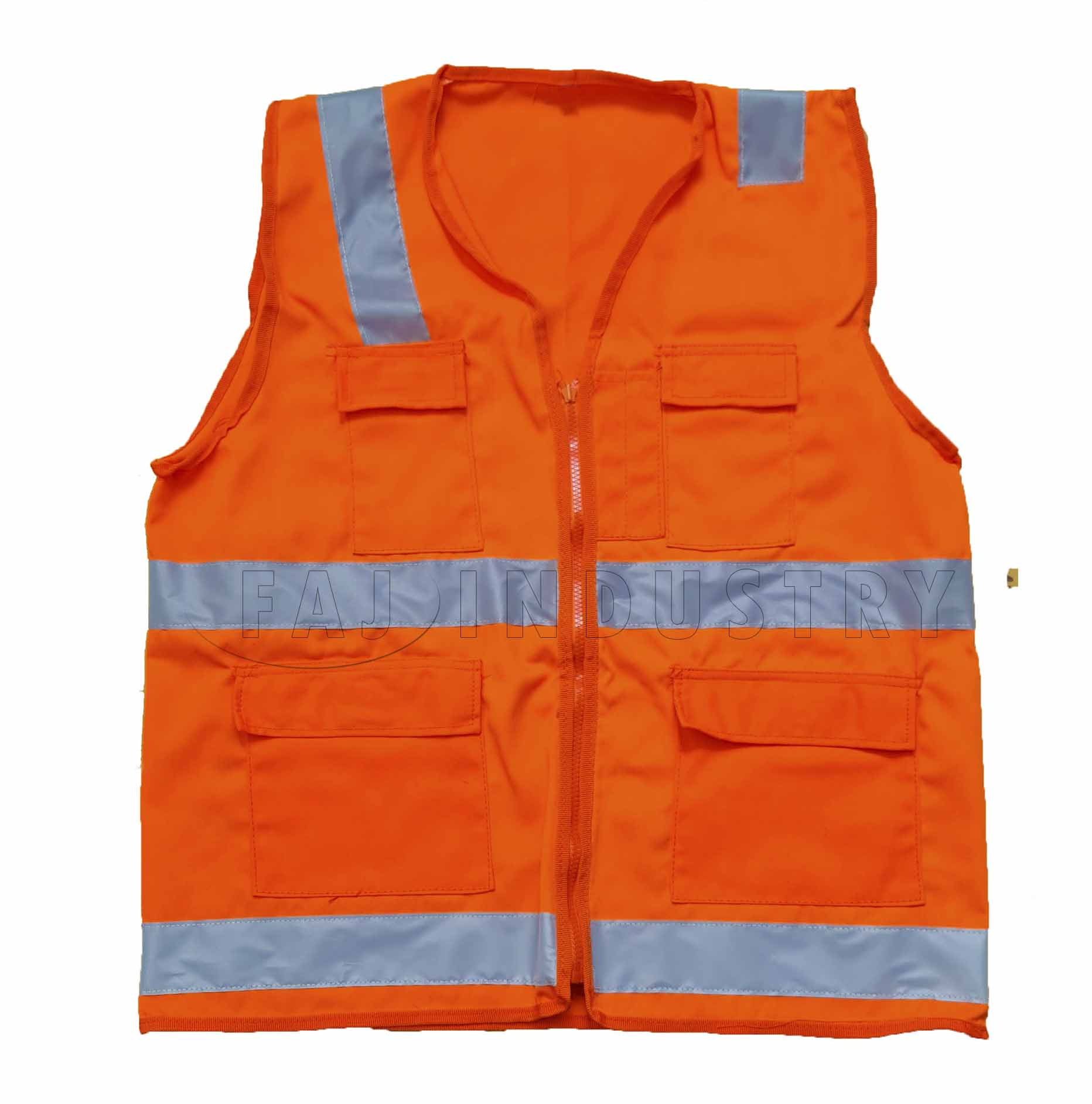 chaleco de seguridad en H Naranja