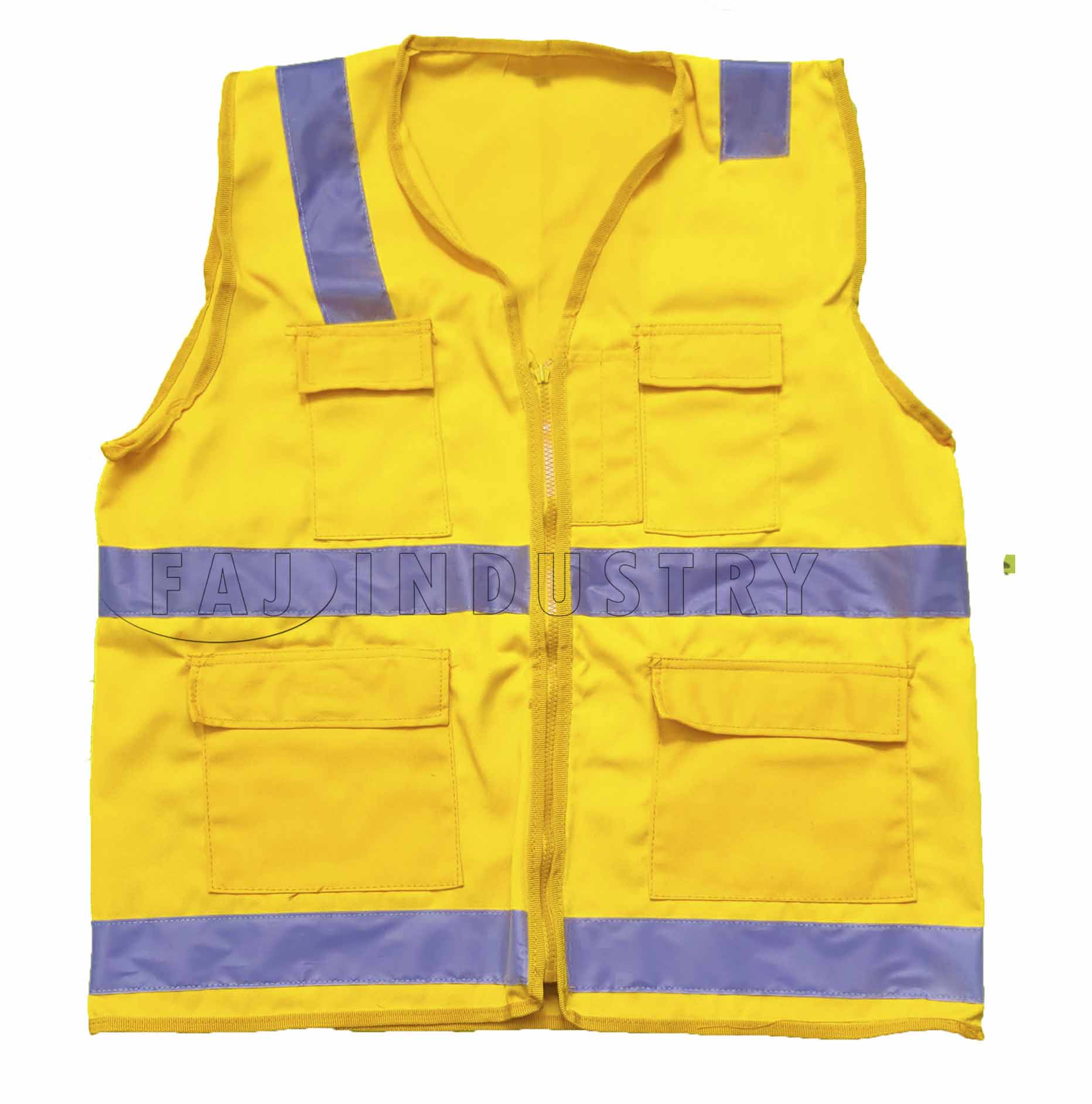 chaleco de seguridad en H Amarillo